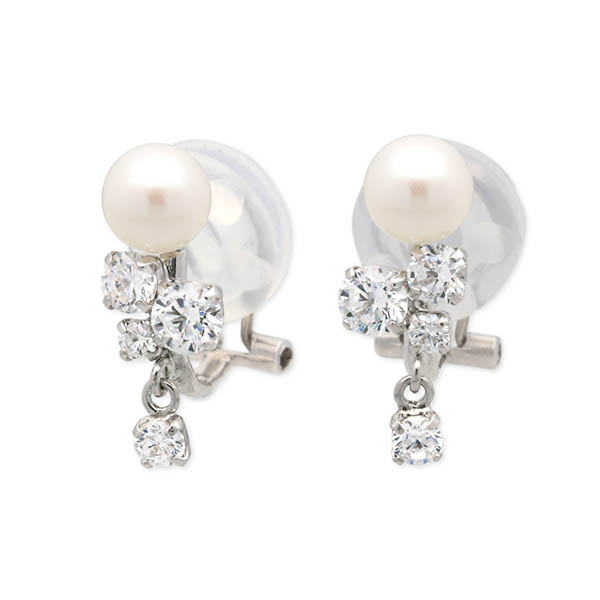 PINKY&DIANNE シルバーイヤリング