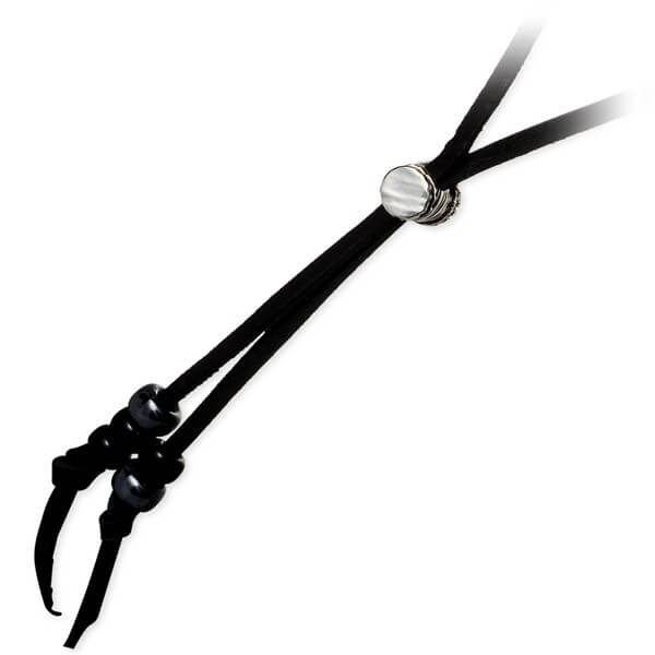 VIVIFY レザーコードネックレス