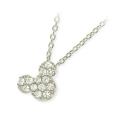 Disney シルバーネックレス