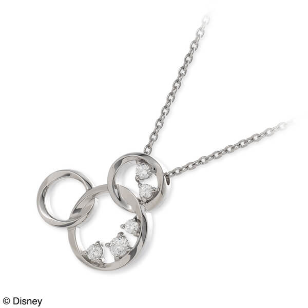 Disney シルバーネックレス
