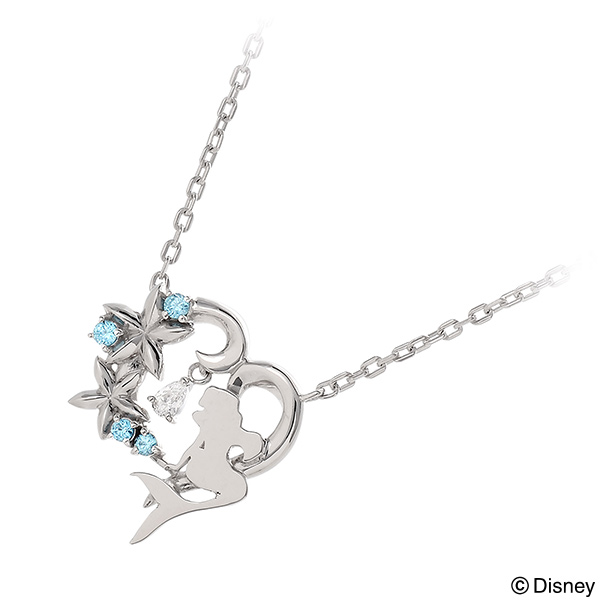 Disney シルバーネックレス