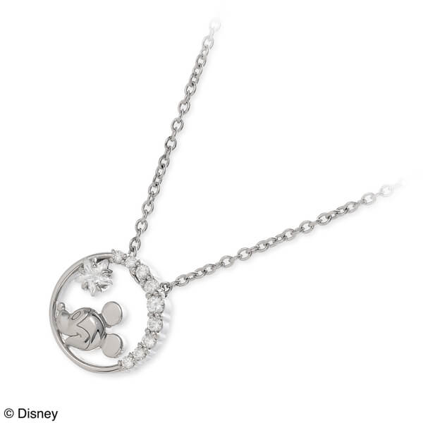 Disney シルバーネックレス