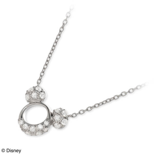 Disney シルバーネックレス