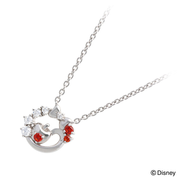 Disney シルバーネックレス