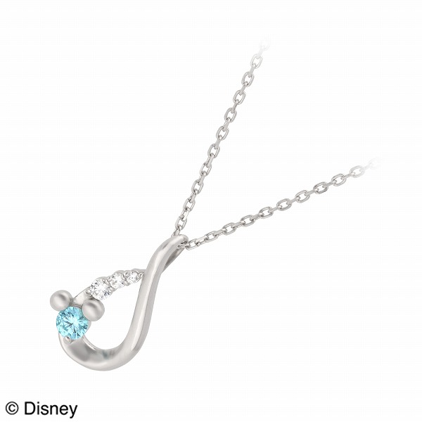 Disney シルバーネックレス