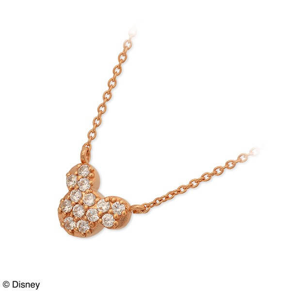 Disney シルバーネックレス
