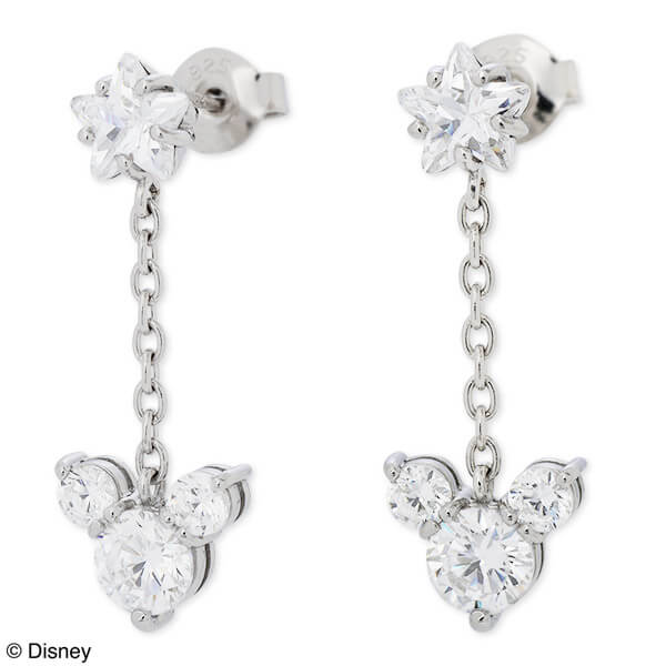 Disney レディース シルバーピアス VPRDS20003