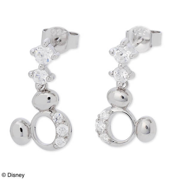 Disney レディース シルバーピアス VPRDS20012