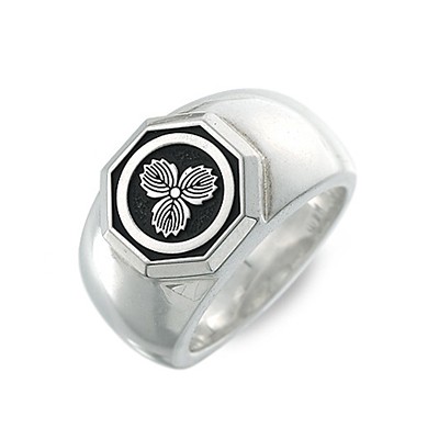 彫銀 シルバーピンキーリング