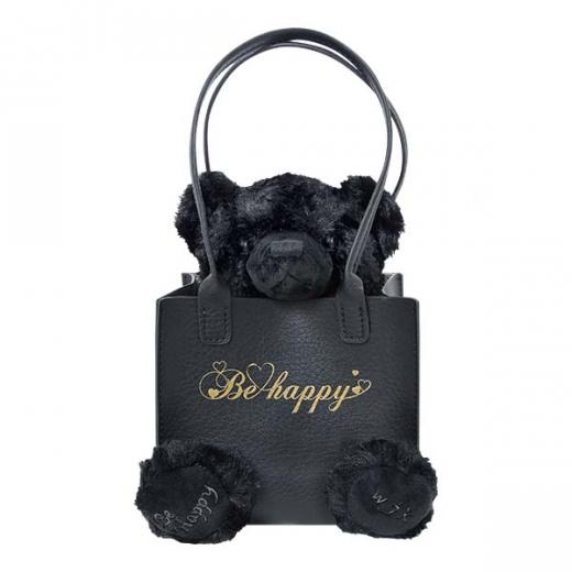 ハッピーテディベア ジュエリーボックス　ブラック