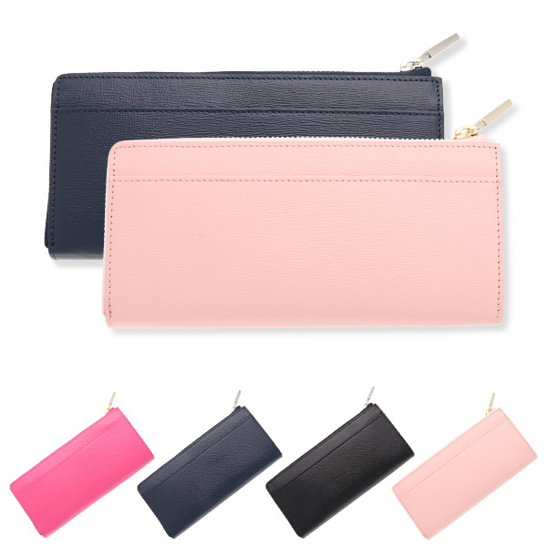 THE KISS レザーペアウォレット 長財布 名入れ可 日本製 4色 本革,革婚式