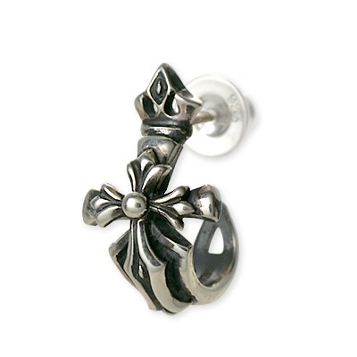 WOLFMAN B.R.S シルバーフープピアス(片耳用)