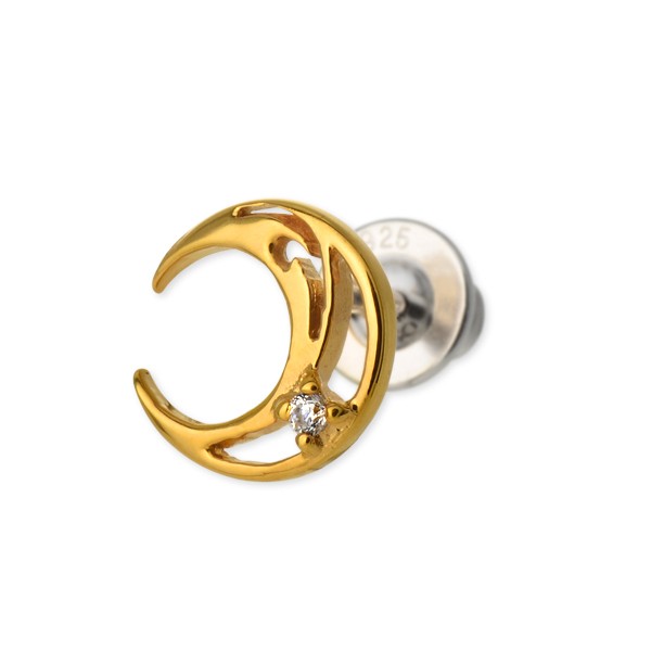 WOLFMAN B.R.S シルバーピアス(片耳用)