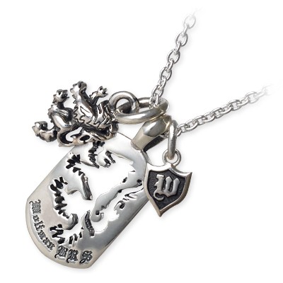 WOLFMAN B.R.S シルバーネックレス