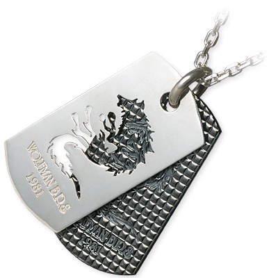 WOLFMAN B.R.S シルバーネックレス