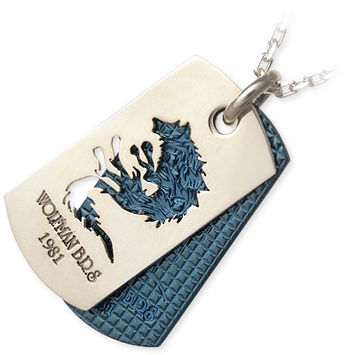 WOLFMAN B.R.S シルバーネックレス