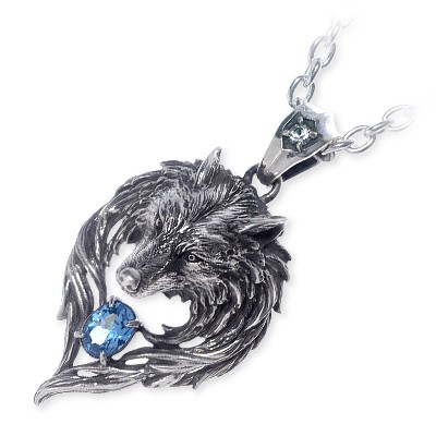 WOLFMAN B.R.S シルバーネックレス