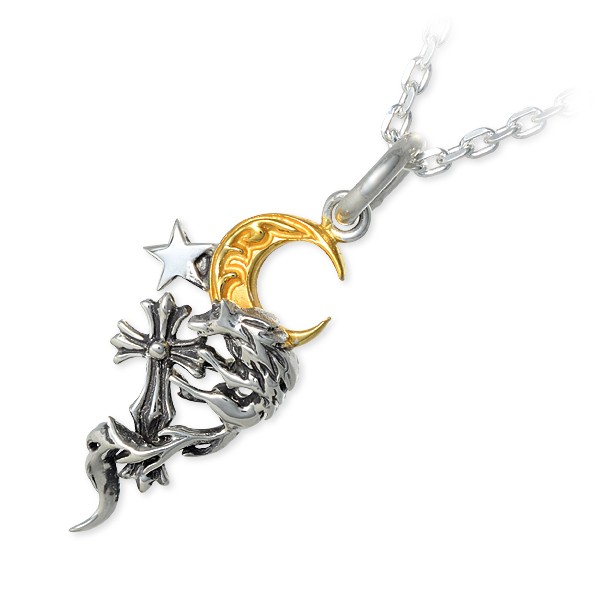 WOLFMAN B.R.S シルバーネックレス