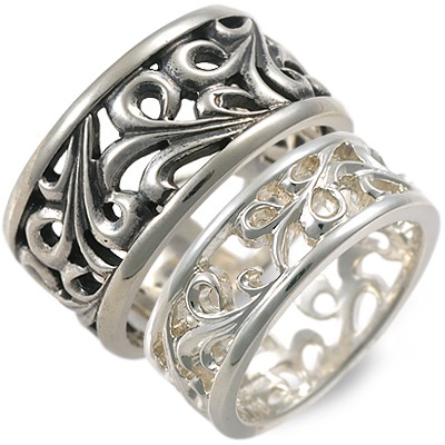 WOLFMAN B.R.S シルバーペアリング