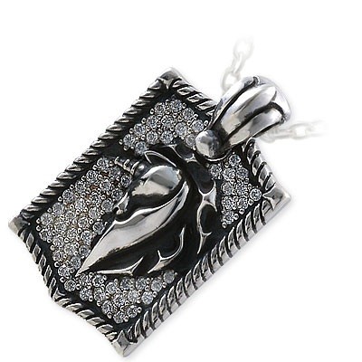 William Walles シルバーペンダントトップ