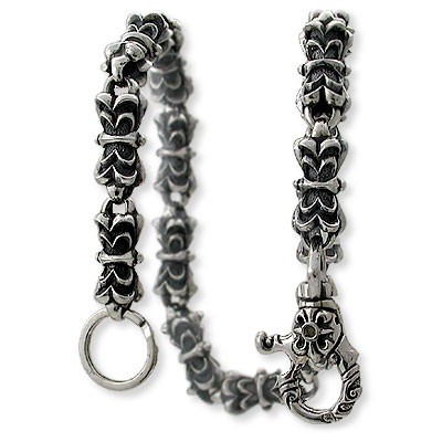 William Walles シルバーウォレットチェーン