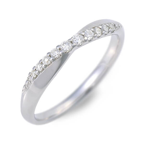 WISP ホワイトゴールドリング