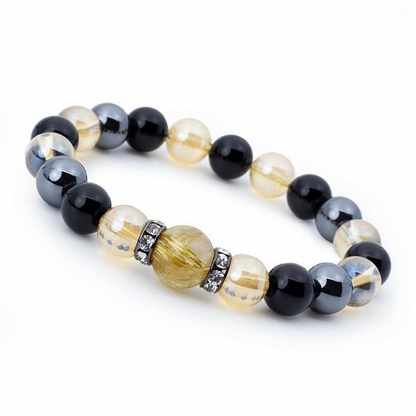 X.G オーラブレス ルチルクォーツ12mm