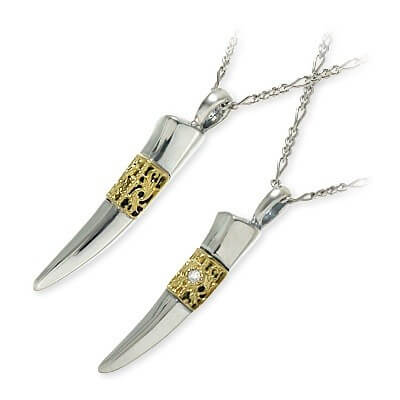 Dr MONROE シルバーペアネックレス