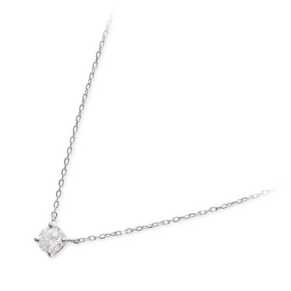 WISP ホワイトゴールドネックレス