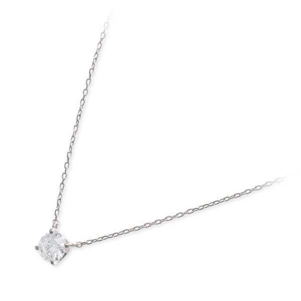 WISP ホワイトゴールドネックレス