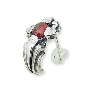 M'S COLLECTION シルバースタッドピアス(片耳用)