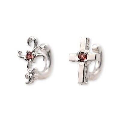 UZUOU シルバーイヤリング