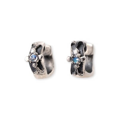 UZUOU シルバーイヤリング