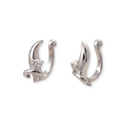 UZUOU シルバーイヤリング