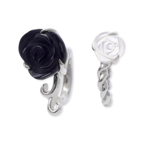 UZUOU シルバーイヤリング