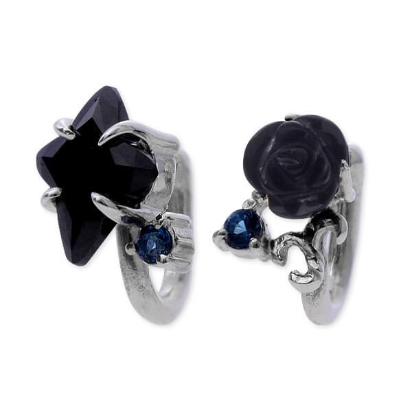 UZUOU シルバーイヤリング