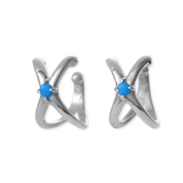 UZUOU シルバーイヤリング