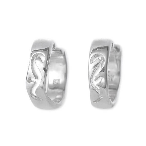 UZUOU シルバーイヤリング