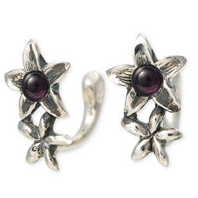 UZUOU シルバーイヤリング