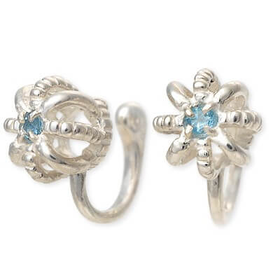 UZUOU シルバーイヤリング