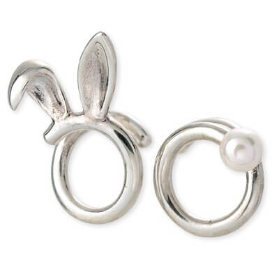 UZUOU シルバーイヤリング