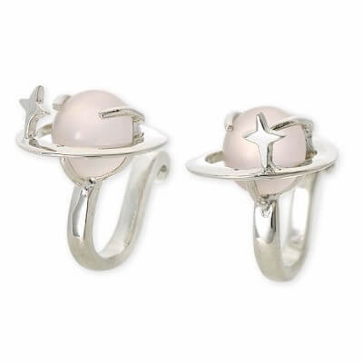 UZUOU シルバーイヤリング