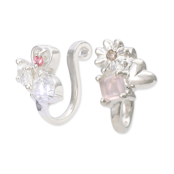 UZUOU シルバーイヤリング