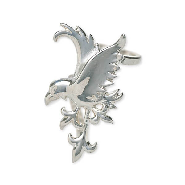 UZUOU シルバーイヤーカフ