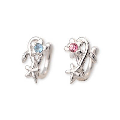 UZUOU シルバーイヤリング