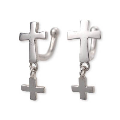 UZUOU シルバーイヤリング