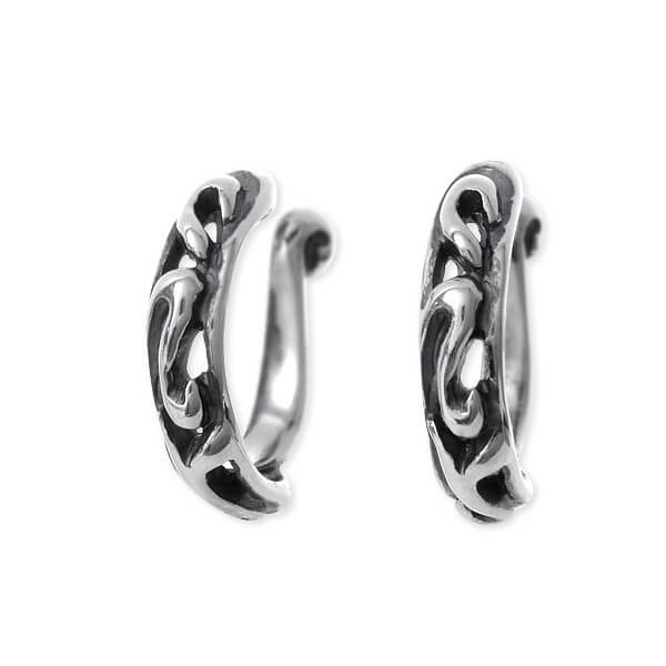 UZUOU シルバーイヤリング