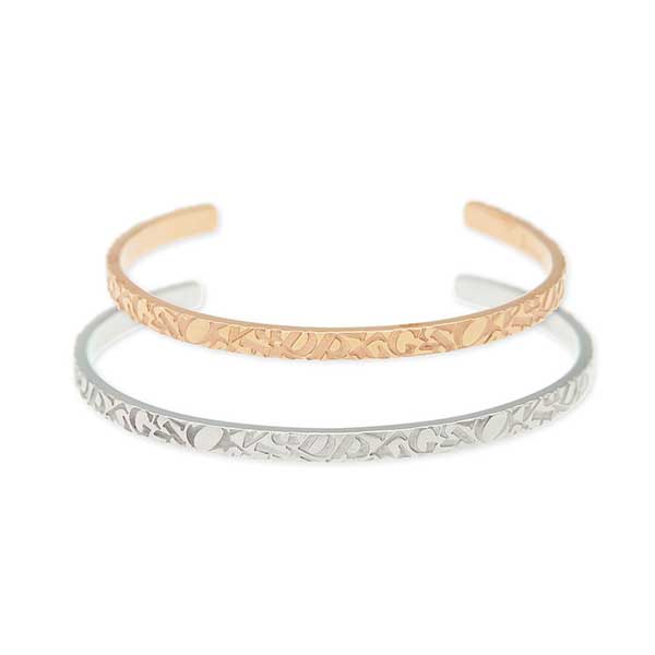 Zanipolo Terzini ステンレスペアバングル