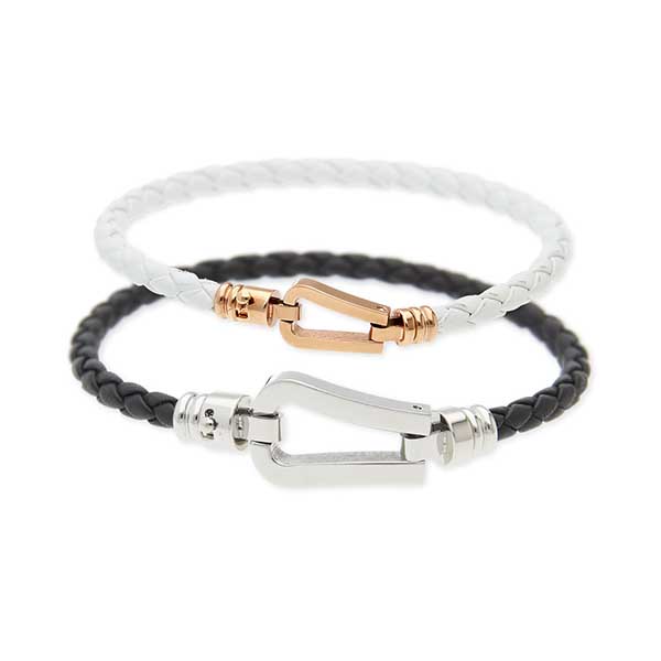 Zanipolo Terzini レザーペアブレスレット