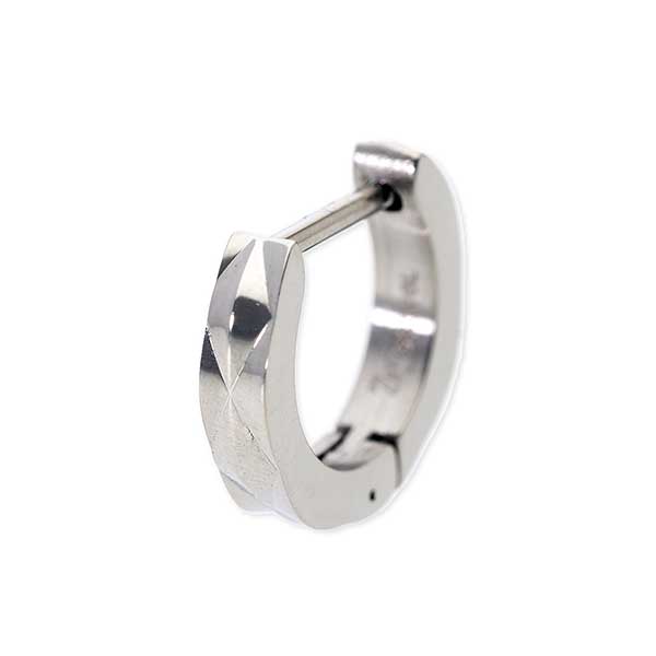 Zanipolo Terzini ステンレスピアス(片耳用)